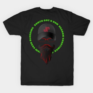 Santa Got a son cool design for christmas T-Shirt